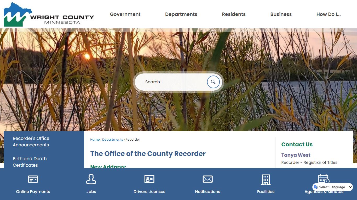 The Office of the County Recorder | Wright County, MN - Official Website